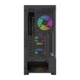  Thùng máy Gaming LinkTech Bahamut 4FA Full Atx (Kèm Sẵn 4F ARGB) (Hồ Cá) 