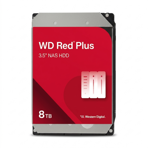 Ổ cứng HDD Western Digital Red Plus 8 TB | SATA III, 3.5