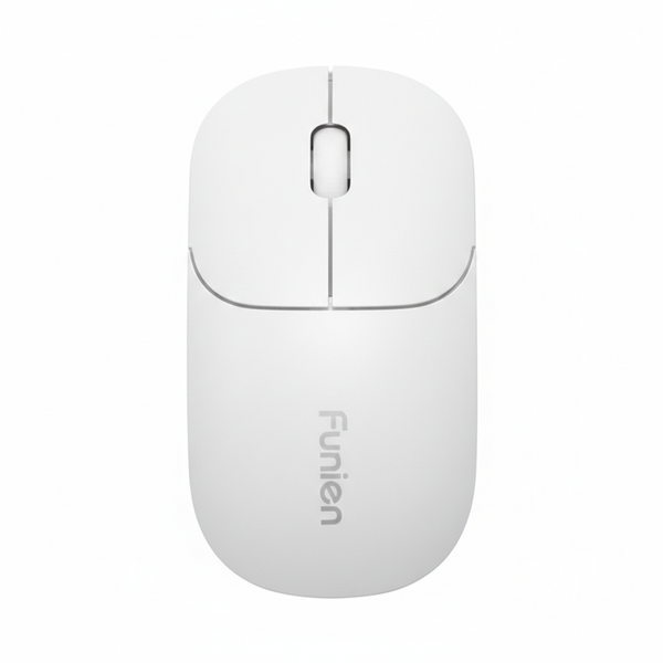  Chuột văn phòng Fuhlen M07s | Wireless, 1200 DPI, 75g, Trắng 