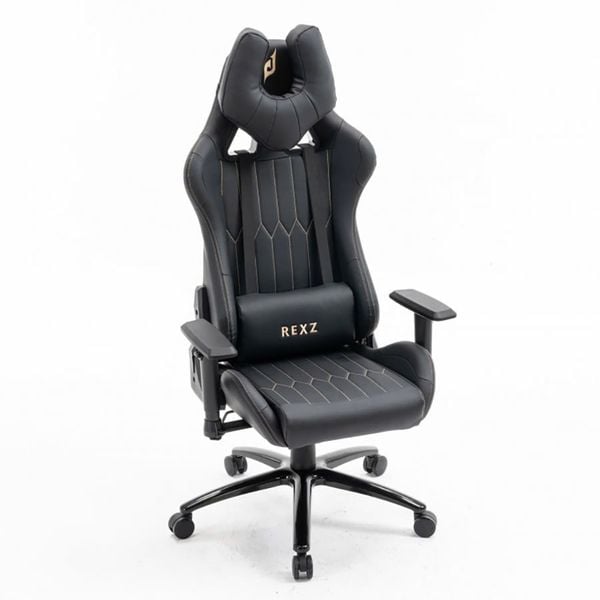  Ghế Gaming EDRA EGC239 REXZ | Da PU, Kê tay 3D, Piston Class 4, Đen 