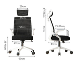  Ghế Văn Phòng Manson Ergonomic | Màu Đen, Công thái học, Tay Gập 