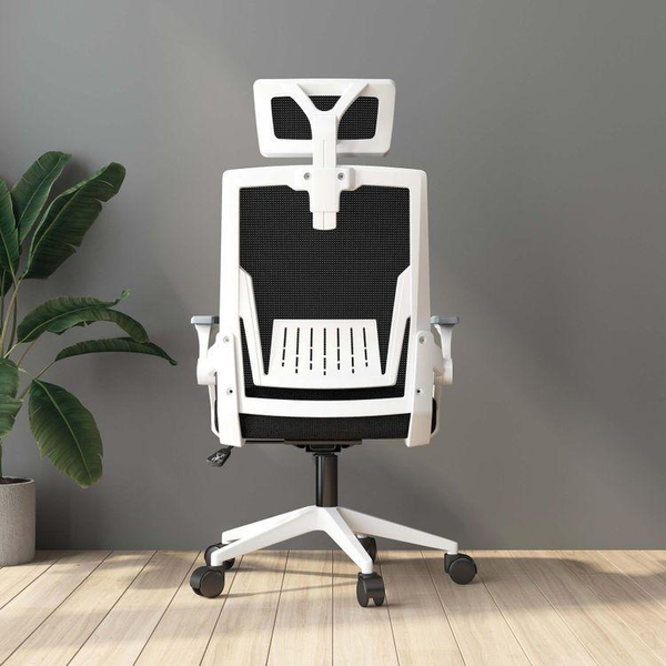  Ghế Văn Phòng Manson Ergonomic | Màu Trắng, Công thái học, Tay Gập 