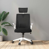  Ghế Văn Phòng Manson Ergonomic | Màu Trắng, Công thái học, Tay Gập 