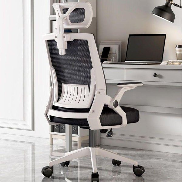  Ghế Văn Phòng Manson Ergonomic | Màu Trắng, Công thái học, Tay Gập 