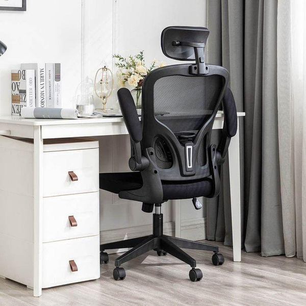  Ghế Văn Phòng Manson Regal | Màu Đen, Công thái học, Tay Gập 