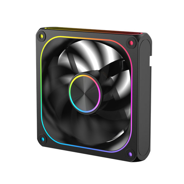  Quạt tản nhiệt PC Xigmatek Infinity Pro 8 Reverse | 120mm, ARGB, Gió ngược, Đen (EN49552) 