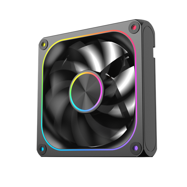  Quạt tản nhiệt PC Xigmatek Infinity Pro 8 Reverse | 120mm, ARGB, Gió ngược, Đen (EN49552) 