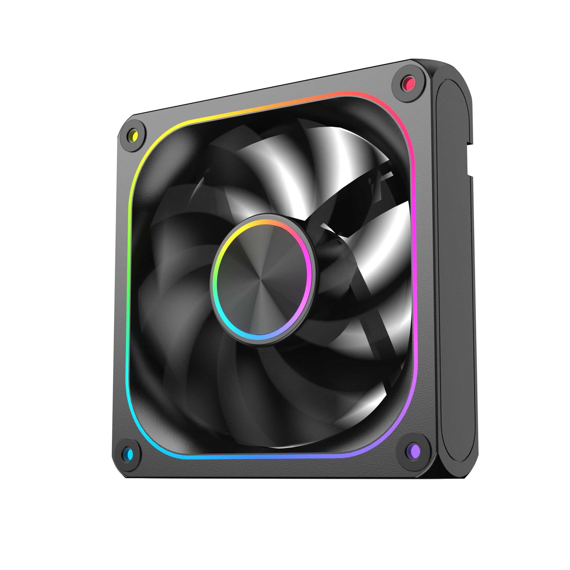 Quạt tản nhiệt PC Xigmatek Infinity Pro 8 Reverse | 120mm, ARGB, Gió ngược, Đen (EN49552)