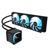  Tản nhiệt nước GIGABYTE Eagle 360 | ARGB, Radiator 360mm, HDB Fan, Đen 