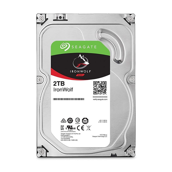  Ổ cứng HDD 2TB Seagate Ironwolf NAS SATA III (ST2000VN003) | 5400RPM, 256MB, 3.5 inch 