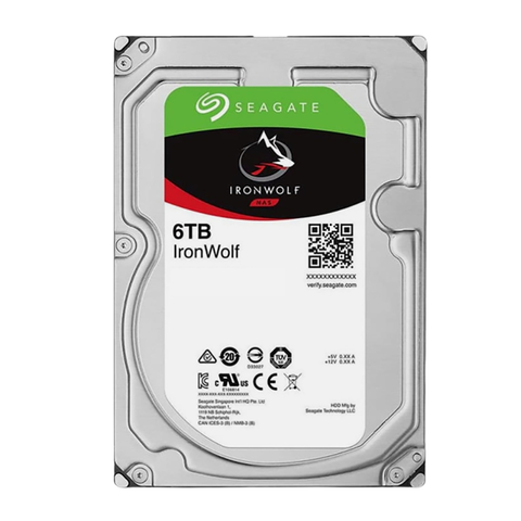Ổ cứng HDD 6TB Seagate Ironwolf NAS SATA III (ST6000VN006) | 5400RPM, 256MB Cache, 3.5 inch