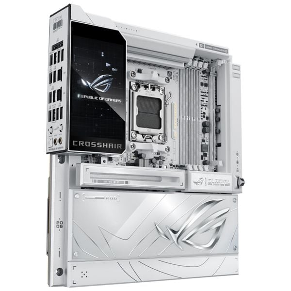  Mainboard ASUS ROG Crosshair X870E Glacial DDR5 | AM5, E-ATX, 4 khe RAM 