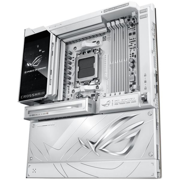  Mainboard ASUS ROG Crosshair X870E Glacial DDR5 | AM5, E-ATX, 4 khe RAM 