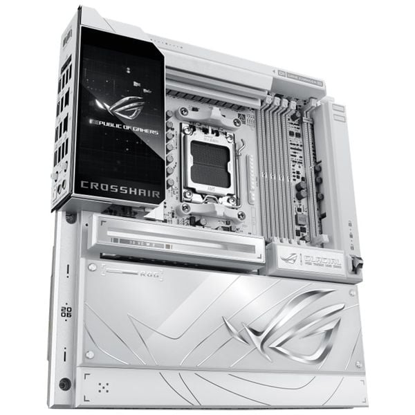  Mainboard ASUS ROG Crosshair X870E Glacial DDR5 | AM5, E-ATX, 4 khe RAM 