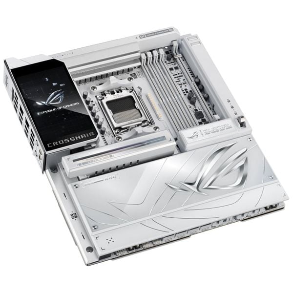  Mainboard ASUS ROG Crosshair X870E Glacial DDR5 | AM5, E-ATX, 4 khe RAM 