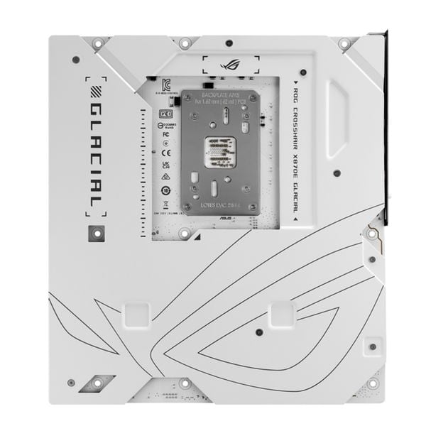  Mainboard ASUS ROG Crosshair X870E Glacial DDR5 | AM5, E-ATX, 4 khe RAM 