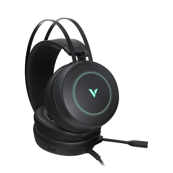  Tai nghe Gaming Rapoo VH160S Black Virtual 7.1 | USB, Over-ear, ENC, Đen 