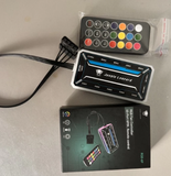  Bộ Hub + Remote Fan RGB Leopard  | Hỗ trợ 10 quạt RGB 6-PIN, 2 cổng LED RGB, Điều khiển từ xa 