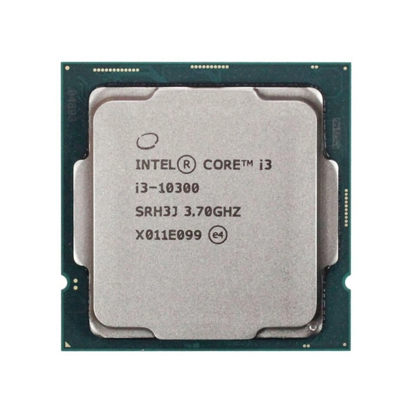  CPU Intel Core i3-10300 Tray (Không Box) | FCLGA1200, 4 nhân/8 luồng, 3.7GHz, Turbo 4.4GHz 