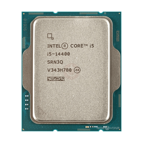 CPU Intel Core i5 14400 Tray Chính Hãng (No Box, Không kèm Fan) | LGA1700, 10 nhân/16 luồng, Cache 20MB, Max Turbo 4.7GHz