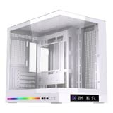  Thùng máy Xigmatek Cloud M DGT Artic (EN 49859) | M-ATX/Mini ITX, Không kèm fan, Trắng 