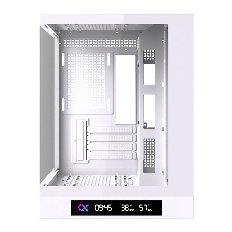  Thùng máy Xigmatek Cloud M DGT Artic (EN 49859) | M-ATX/Mini ITX, Không kèm fan, Trắng 