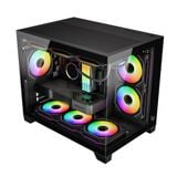  Thùng máy LinkTech IFRIT (Chưa Kèm FAN) - Đen 