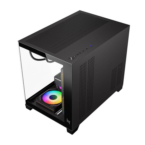  Thùng máy LinkTech IFRIT (Chưa Kèm FAN) - Đen 
