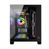  Thùng máy LinkTech IFRIT (Chưa Kèm FAN) - Đen 