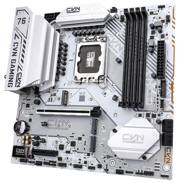  Mainboard Colorful CVN B760M Frozen Wifi Plus V20 Wifi DDR5 | LGA 1700, mATX, 4 khe RAM 