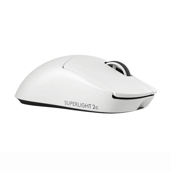  Chuột gaming Logitech Pro X Superlight 2C | Wireless 2.4Ghz, 44000 DPI, 51g, Trắng 