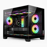  Thùng máy Magic GM-06 (Full M-ATX) (Aio 360 Top) - Đen 
