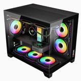  Thùng máy Magic GM-06 (Full M-ATX) (Aio 360 Top) - Đen 