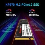  Ổ cứng SSD Kingbank KP270 1TB | PCIe Gen4 x4 NVMe, M.2 2280 