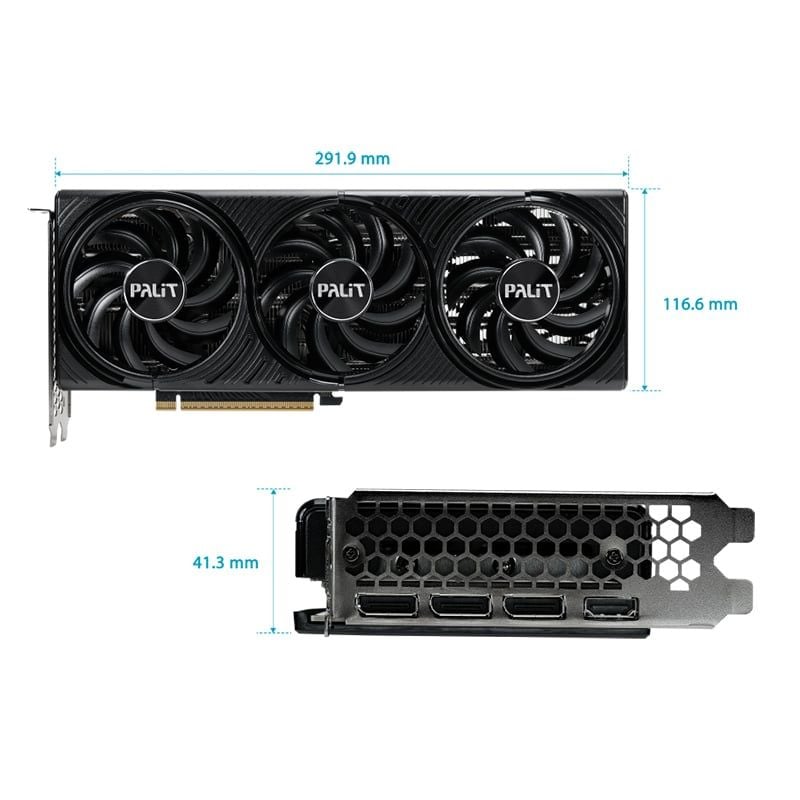 Card màn hình NVIDIA GeForce RTX 5070 Palit Infinity 3 | 12GB GDDR7, 6144 CUDA