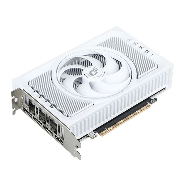  Card màn hình NVIDIA GeForce RTX 5060 Ti Colorful iGame Mini W OC 8GB-V | 8GB GDDR7, 4608 CUDA, 1 Fan, Trắng 