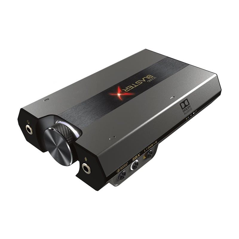 Sound Card Creative Sound BlasterX G6 | Đen (70SB177000000)