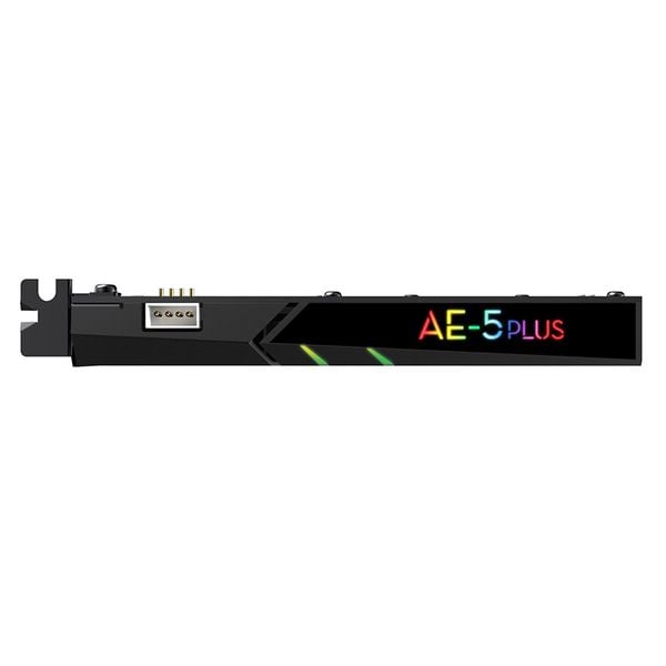  Sound Card Creative Sound BlasterX AE-5 Plus | RGB, Đen (70SB174000003) 