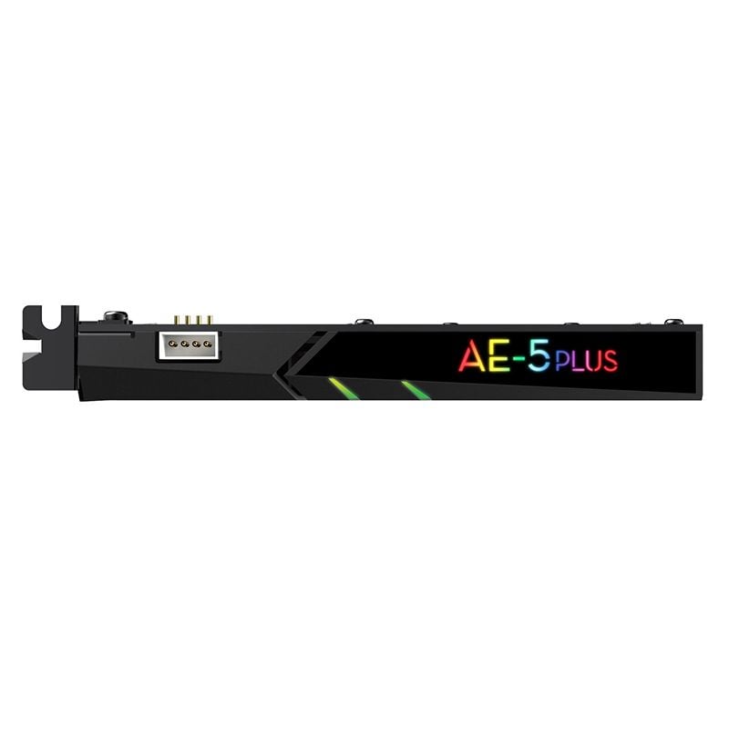 Sound Card Creative Sound BlasterX AE-5 Plus | RGB, Đen (70SB174000003)