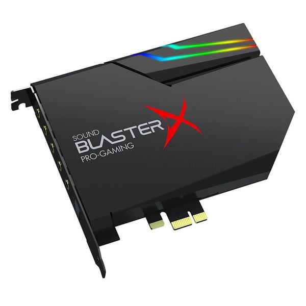  Sound Card Creative Sound BlasterX AE-5 Plus | RGB, Đen (70SB174000003) 