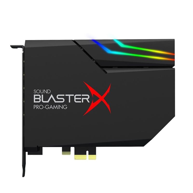 Sound Card Creative Sound BlasterX AE-5 Plus | RGB, Đen (70SB174000003)