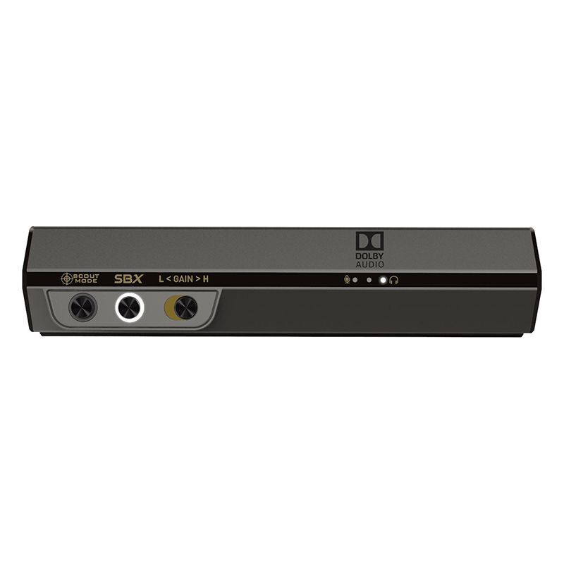 Sound Card Creative Sound BlasterX G6 | Đen (70SB177000000)