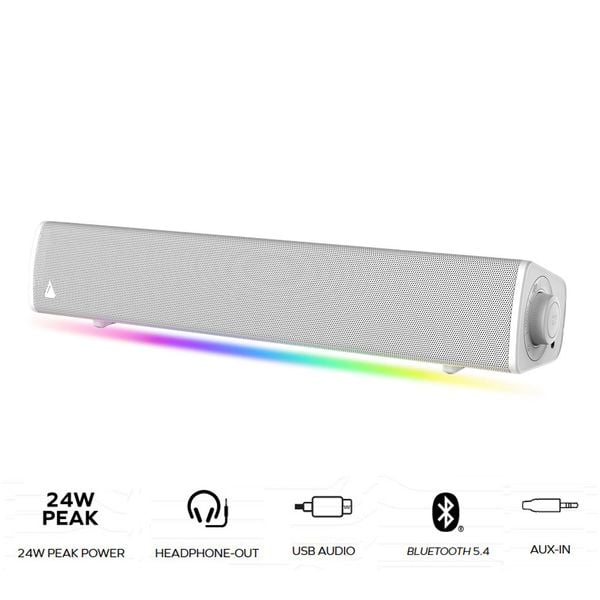  Loa Creative Sound Blaster GS3 | Bluetooth, RGB, Trắng (51MF8465AA002) 