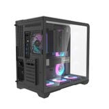  Thùng máy Darkflash L280 F-ATX (View 3 Góc) - Đen 