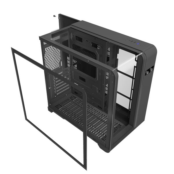  Thùng máy Darkflash L280 F-ATX (View 3 Góc) - Đen 