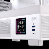  Thùng máy EINAREX SM501D RGB (Kèm sẵn 3 Fan ARGB) | M-ATX, Mặt kính, Trắng 