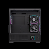  Thùng máy EINAREX SM501D RGB (Kèm sẵn 3 Fan ARGB) | M-ATX, Mặt kính, Đen 