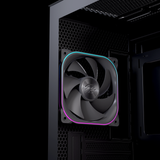  Thùng máy EINAREX SM501D RGB (Kèm sẵn 3 Fan ARGB) | M-ATX, Mặt kính, Đen 