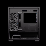  Thùng máy EINAREX SM501D RGB (Kèm sẵn 3 Fan ARGB) | M-ATX, Mặt kính, Đen 