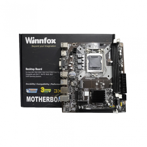 Mainboard (Intel) Winnfox H81 | LGA1150, 2 khe DDR3, ATX